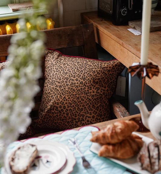 LEOPARD CUSHION | ANNA + NINA