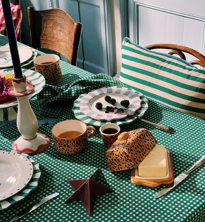 LEOPARD BUTTER DISH | ANNA + NINA