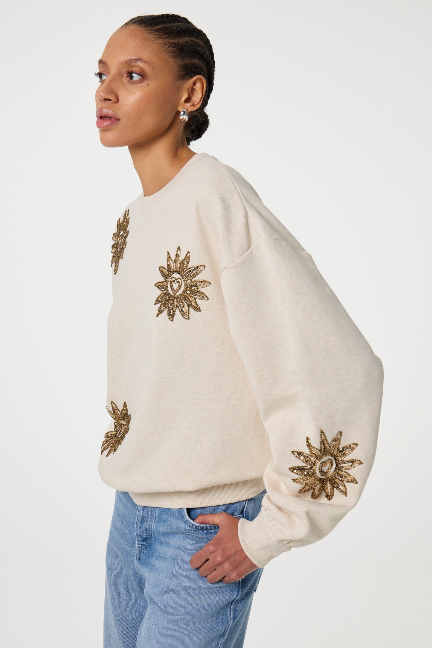 ARCHIE SWEATER OATMEAL | FABIENNE CHAPOT