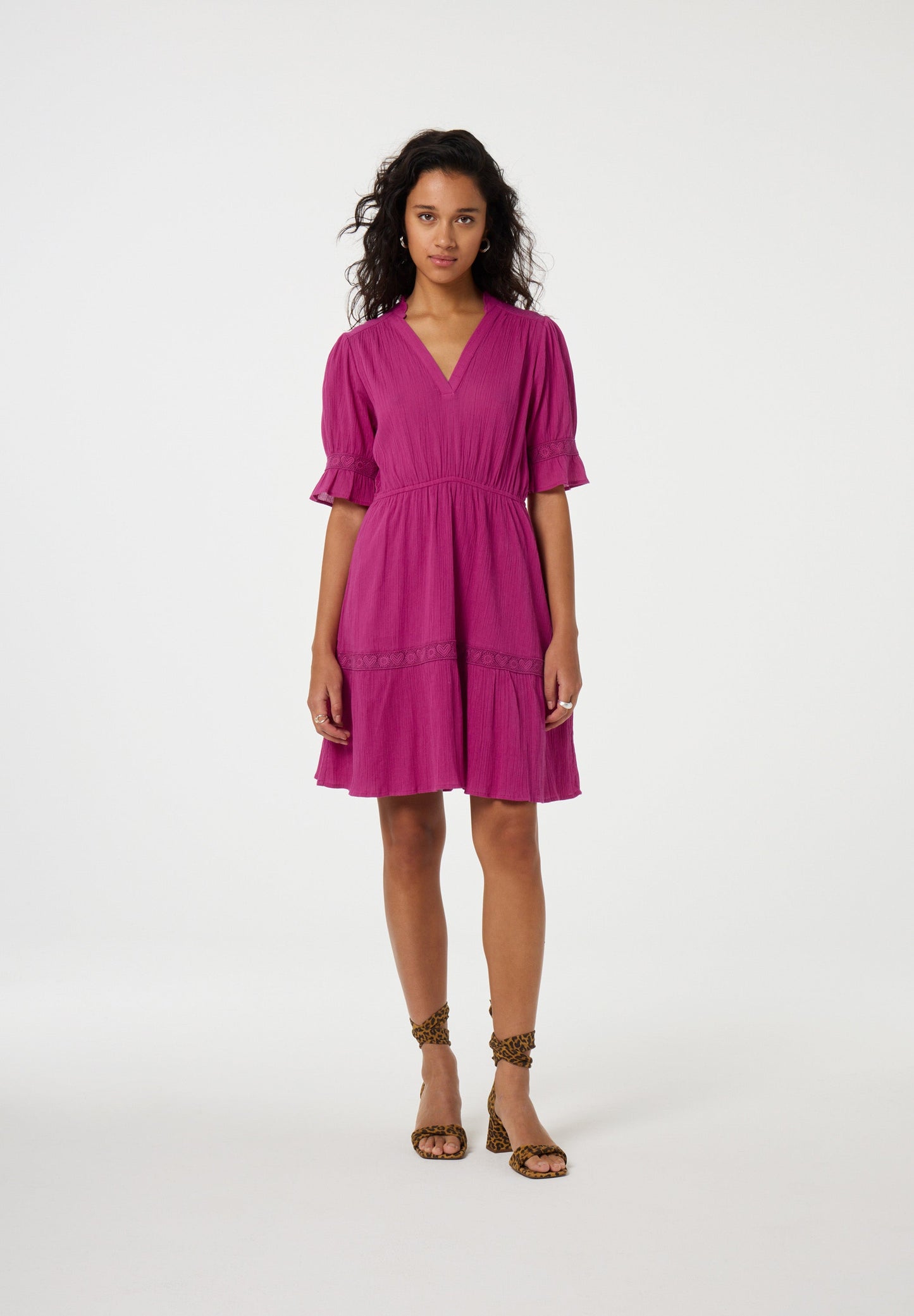 ARUNA DRESS PINK CRAZE | FABIENNE CHAPOT