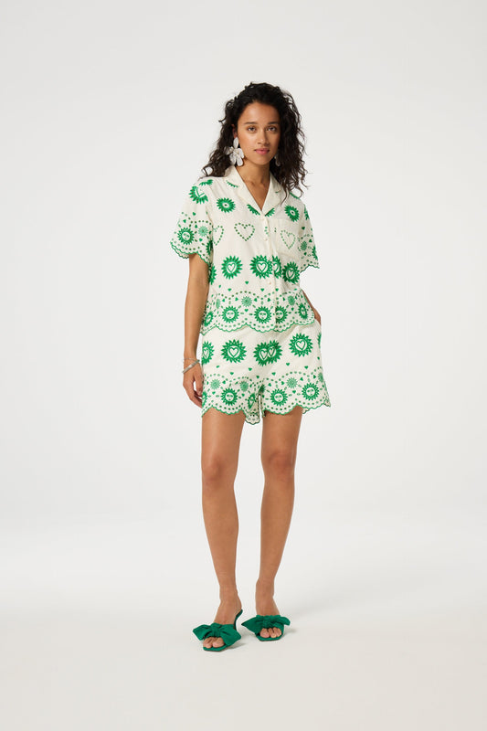 BREECE SHORTS COSY WHITE | FABIENNE CHAPOT