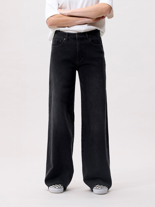 LOOSE FIT JEANS WASHED BLACK | CATWALK JUNKIE