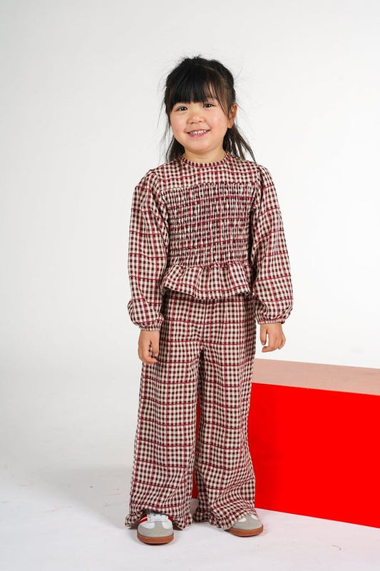 TATE TROUSERS BORDEAUX | THE NEW CHAPTER