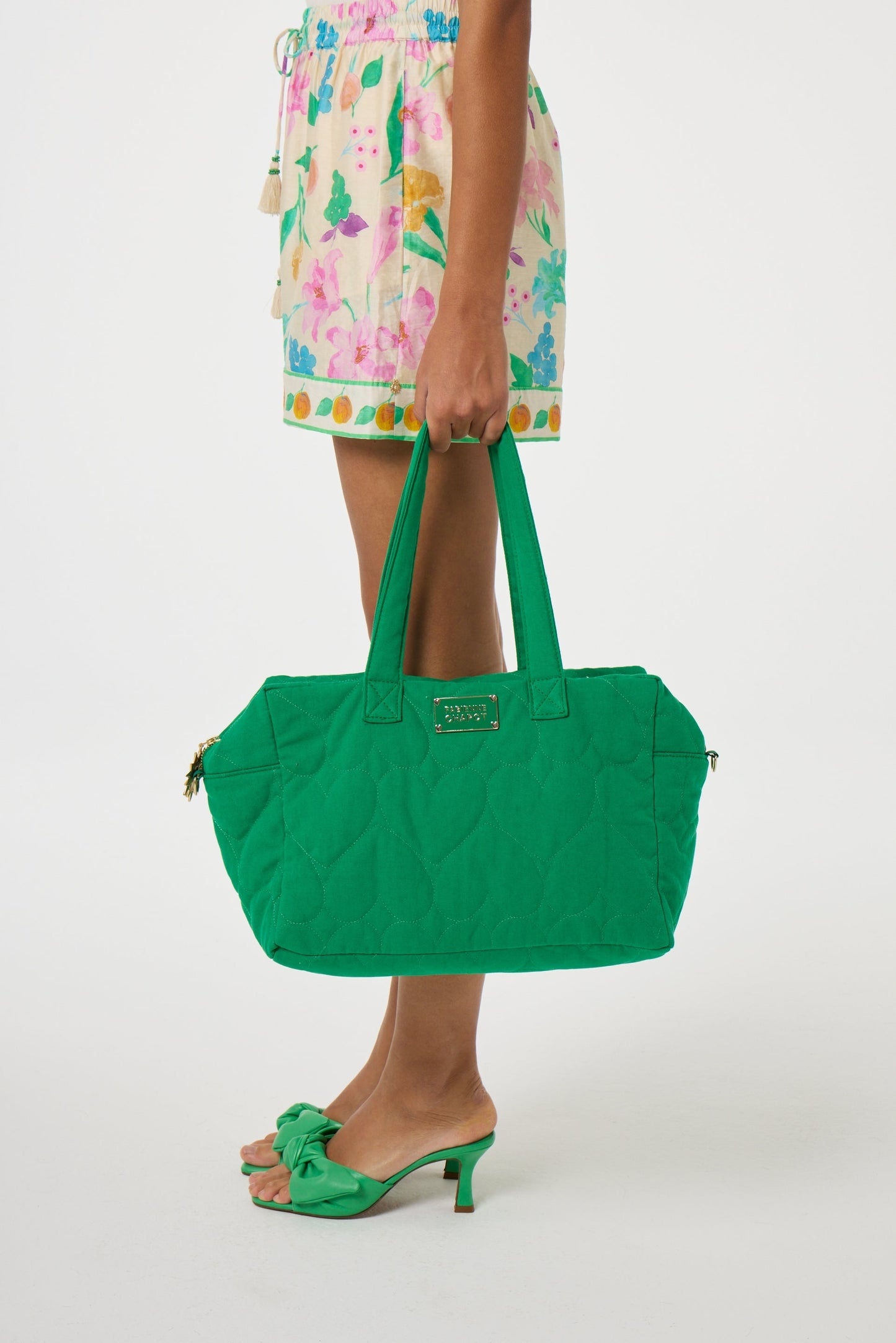 CITY BAG GREEN GLOW | FABIENNE CHAPOT
