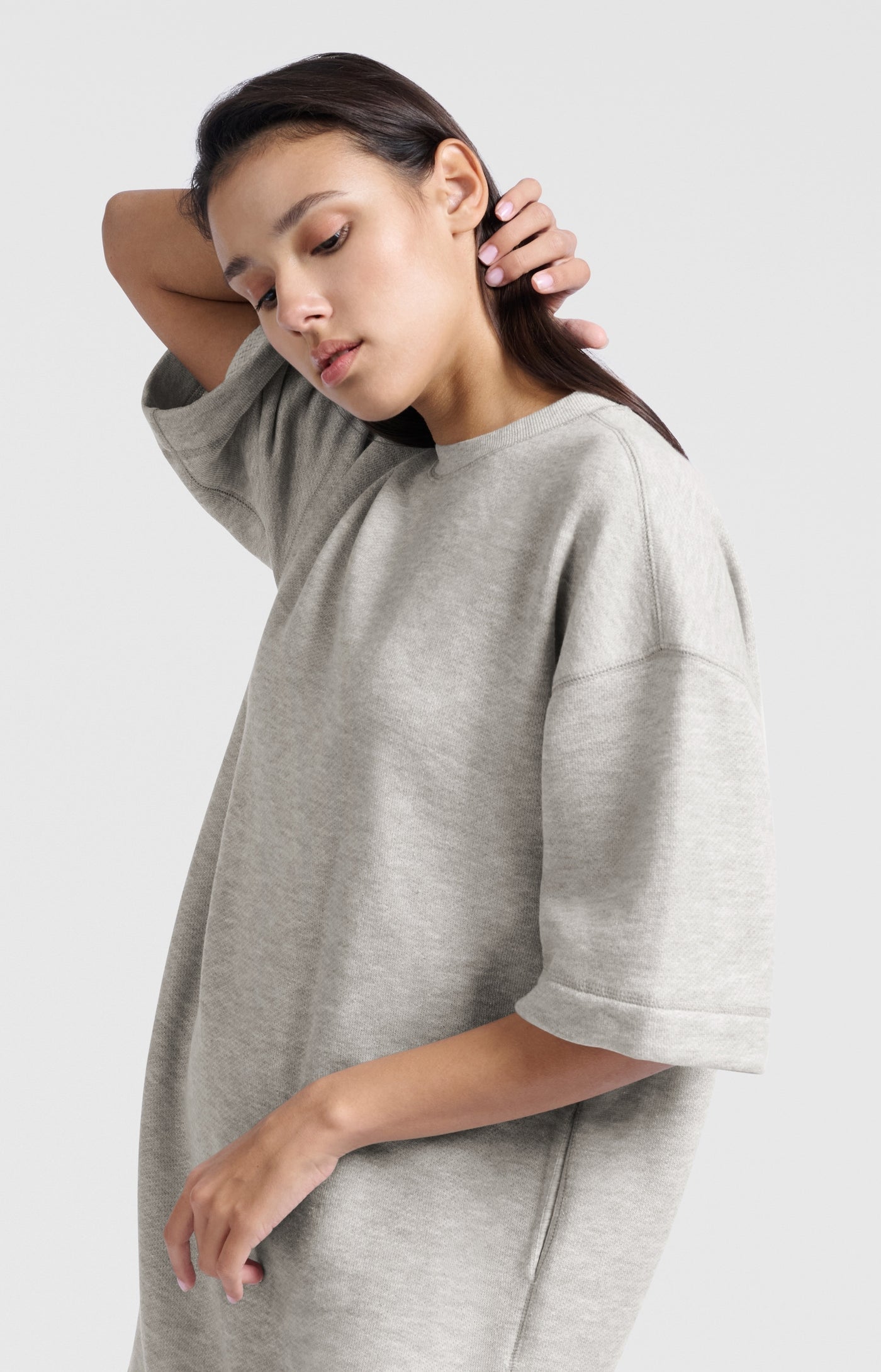 JURK SWEATSTOF GRIJS | YAYA