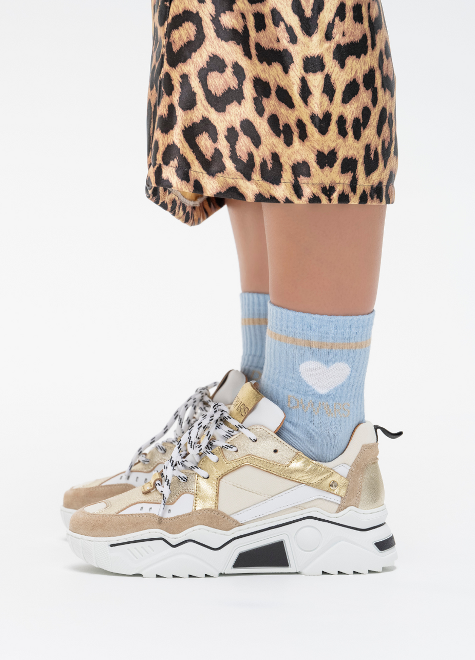 LYLA SOCKS BLUE SAND | DWRS