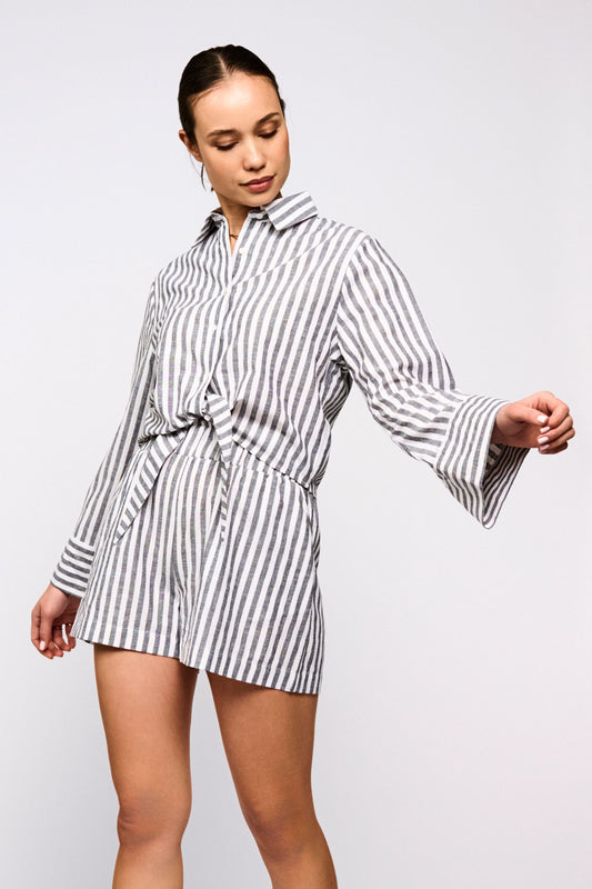 EMY BLOUSE STRIPE | SPOOQ THE LABEL
