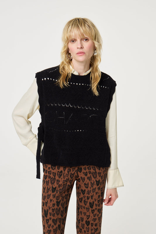 KAMILLA TOP BLACK | FABIENNE CHAPOT