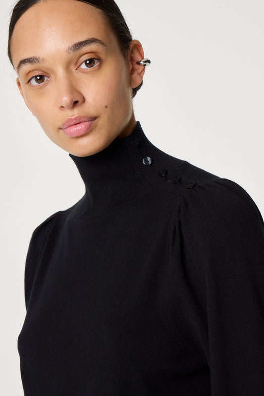 MOLLY PULLOVER BLACK | FABIENNE CHAPOT