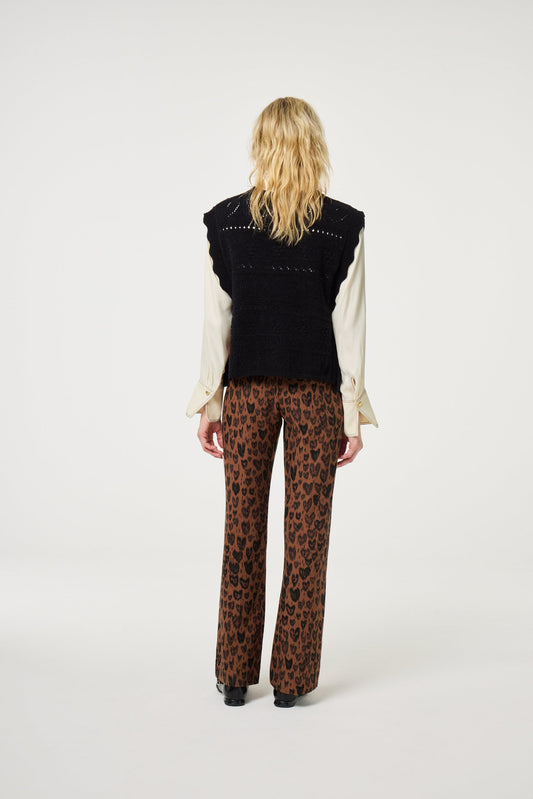 KAMILLA TOP BLACK | FABIENNE CHAPOT