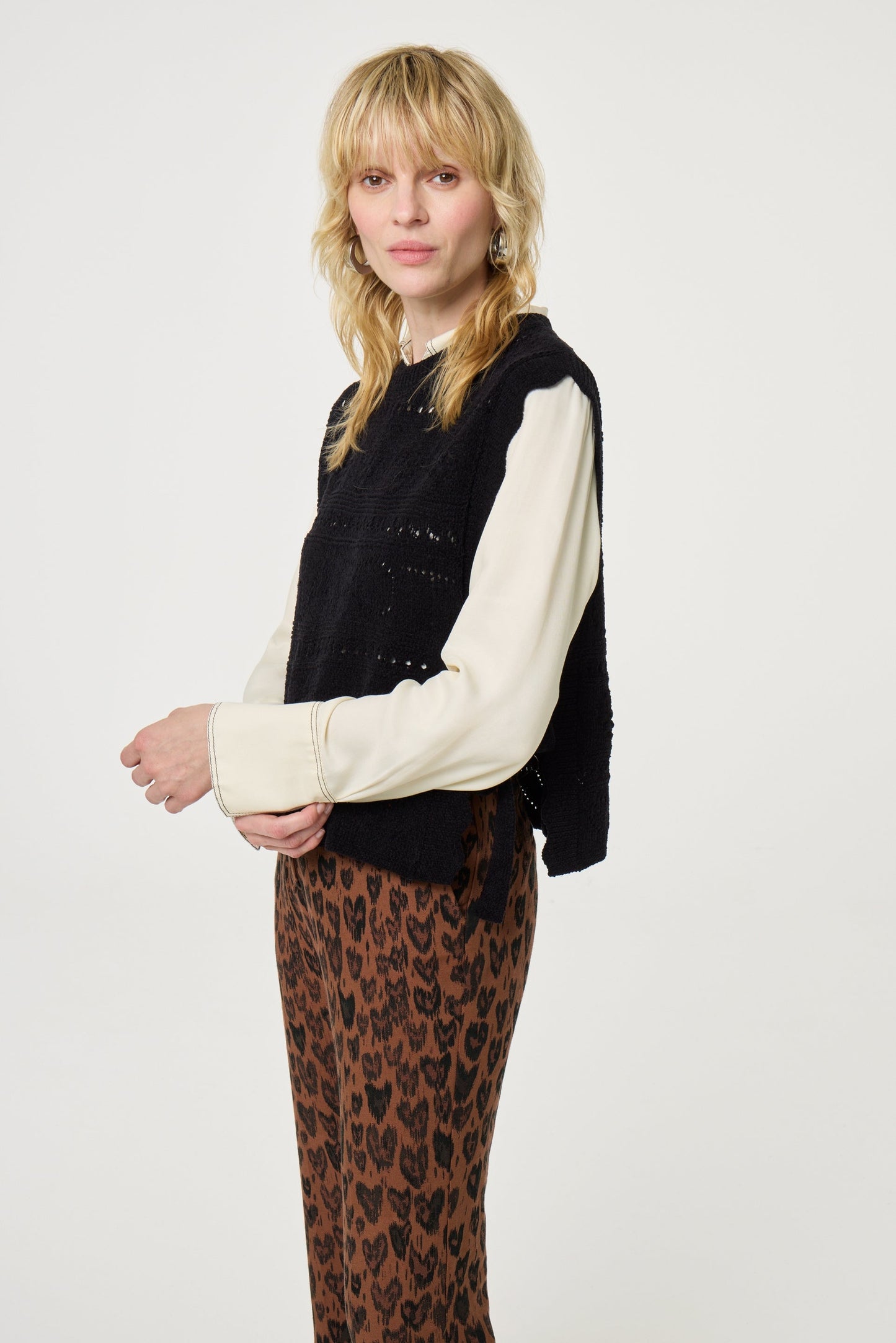 KAMILLA TOP BLACK | FABIENNE CHAPOT