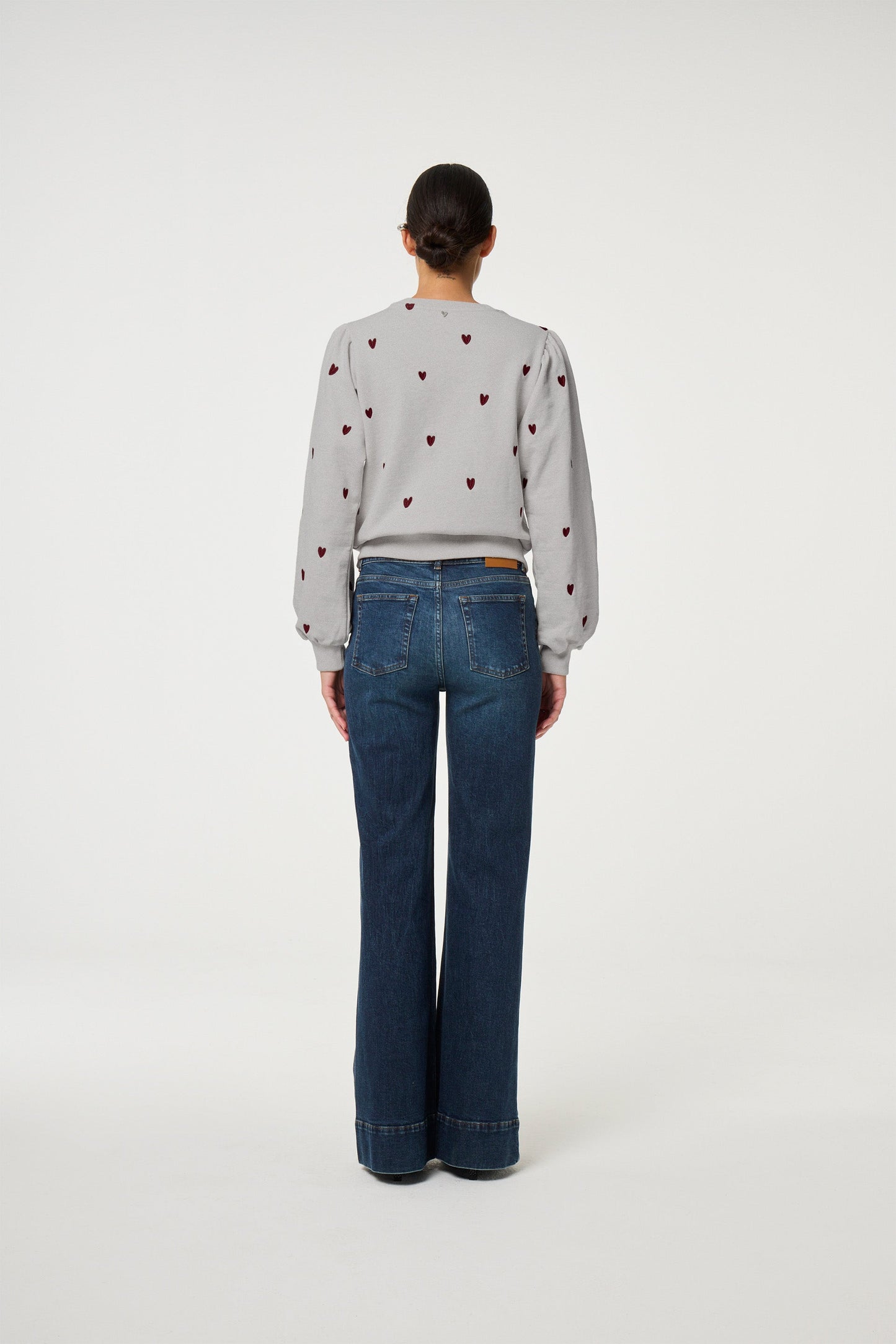 DINA SWEATER GREY MELANGE | FABIENNE CHAPOT