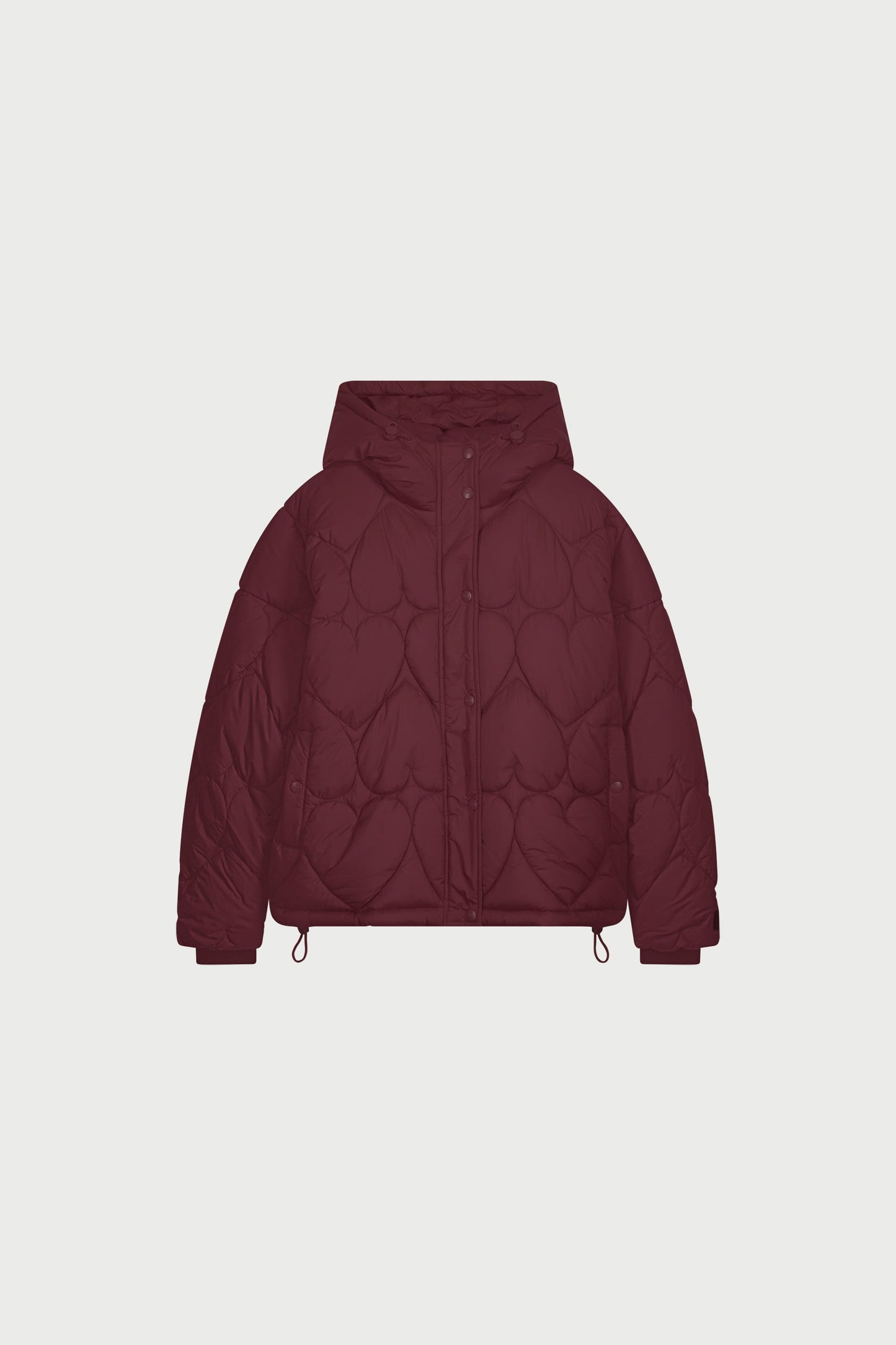 PRISCA PUFFER DEEP BURGUNDY | Fabienne Chapot