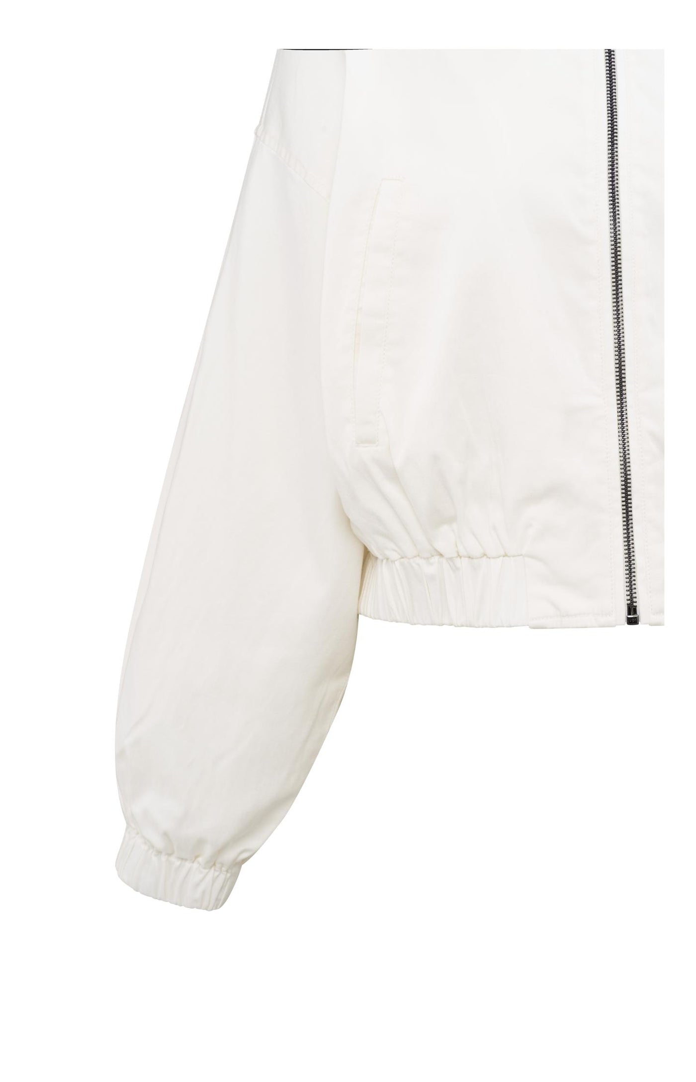 GEWEVEN BOMBERJACK MET RITS | YAYA