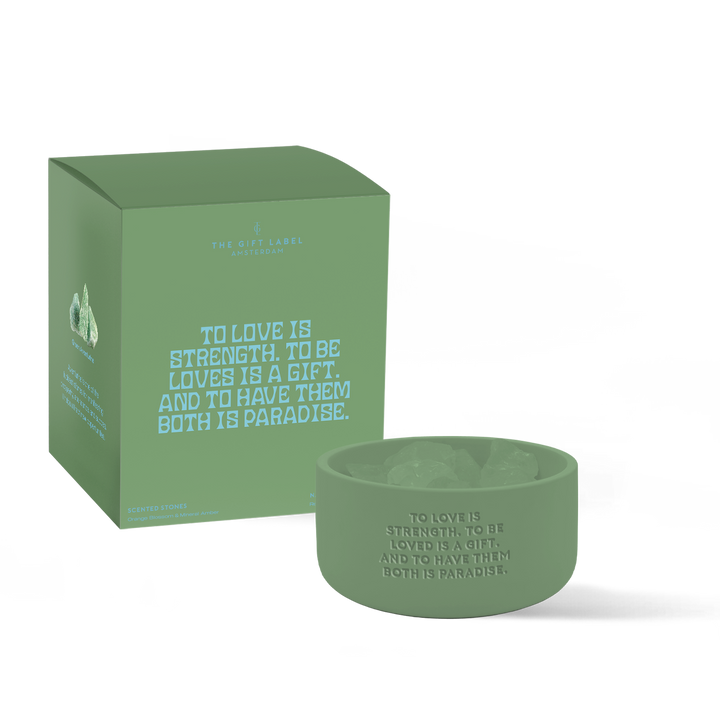 STONE DIFFUSER 30 ML TO LOVE IS STRENGTH | THE GIFT LABEL