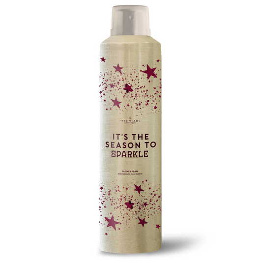 SHOWER FOAM 200 ML IT'S THE SEASON TO SPARKLE | THE GIFT LABEL