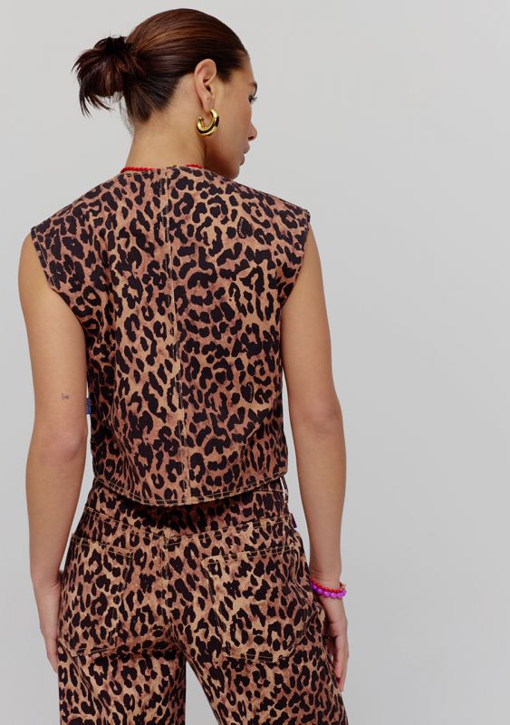 GILET GILLY LEOPARD | HARPER & YVE
