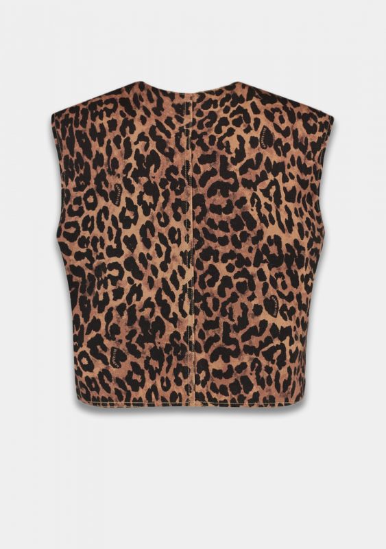 GILET GILLY LEOPARD | HARPER & YVE