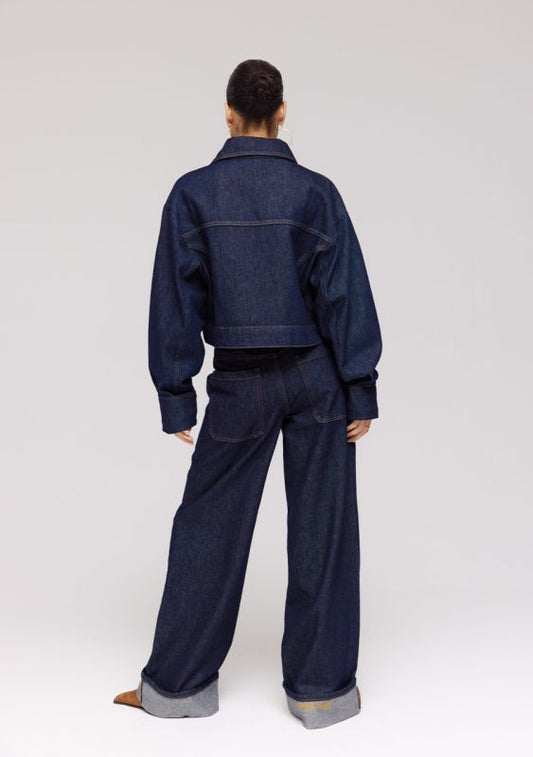 JEANS MADELYNN DARK BLUE | HARPER & YVE