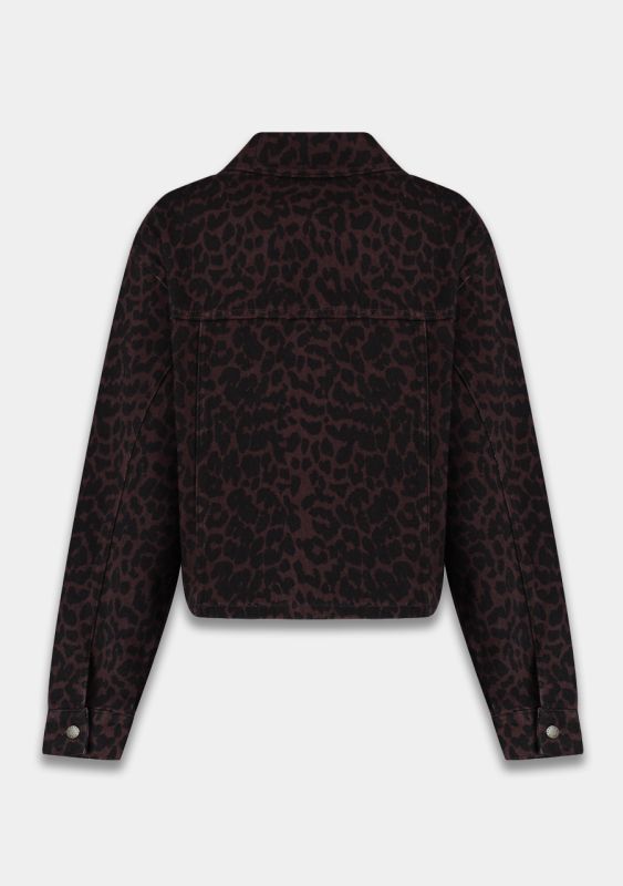 JACKET WALLY DARK CHOCOLAT | HARPER & YVE