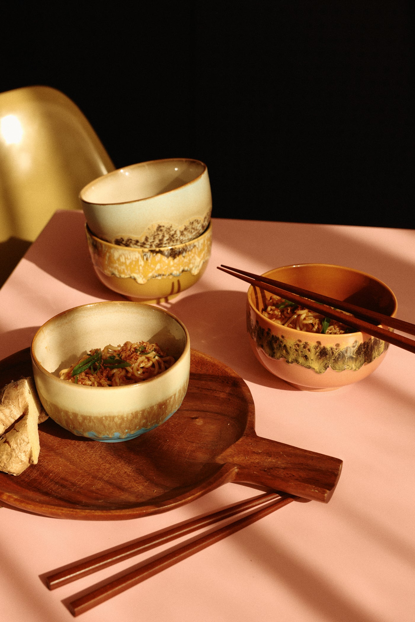 NOODLE BOWL 70S AZURE | HK LIVING