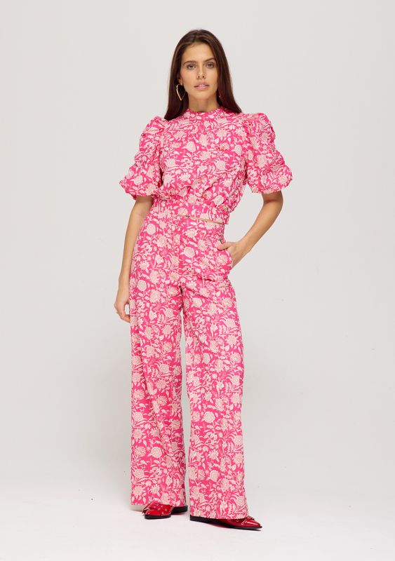 BROEK HOLLY SS25 ROZE | HARPER & YVE
