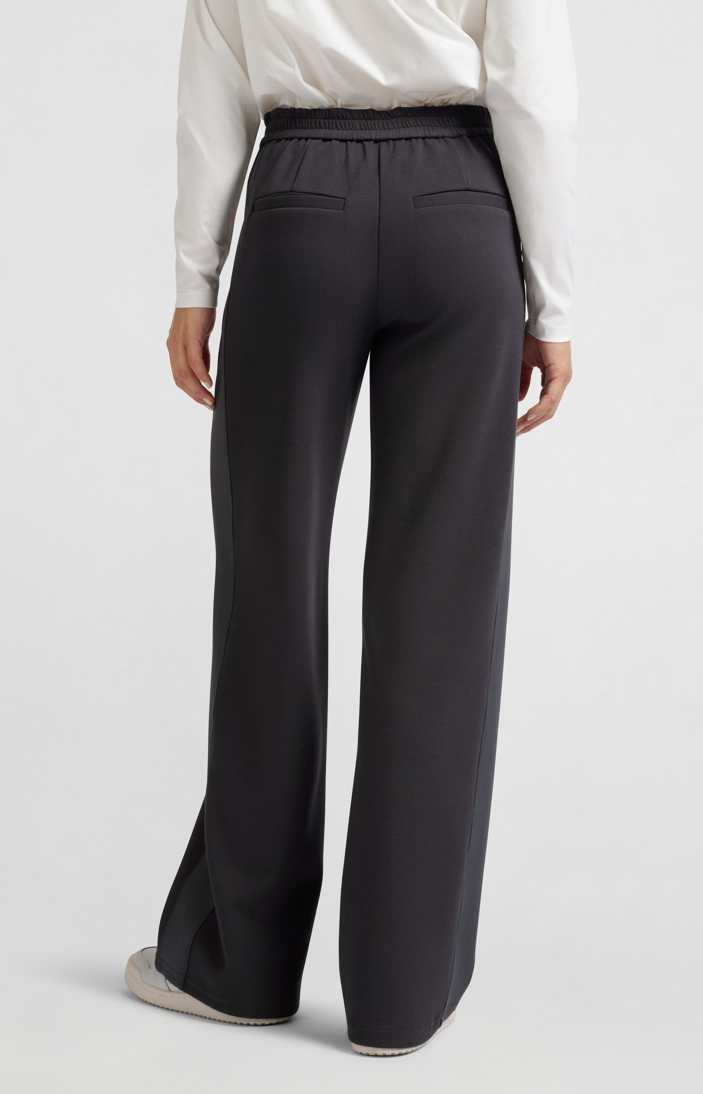 BROEK MET WIJDE PIJPEN EN HOGE TAILLE PHANTOM | YAYA