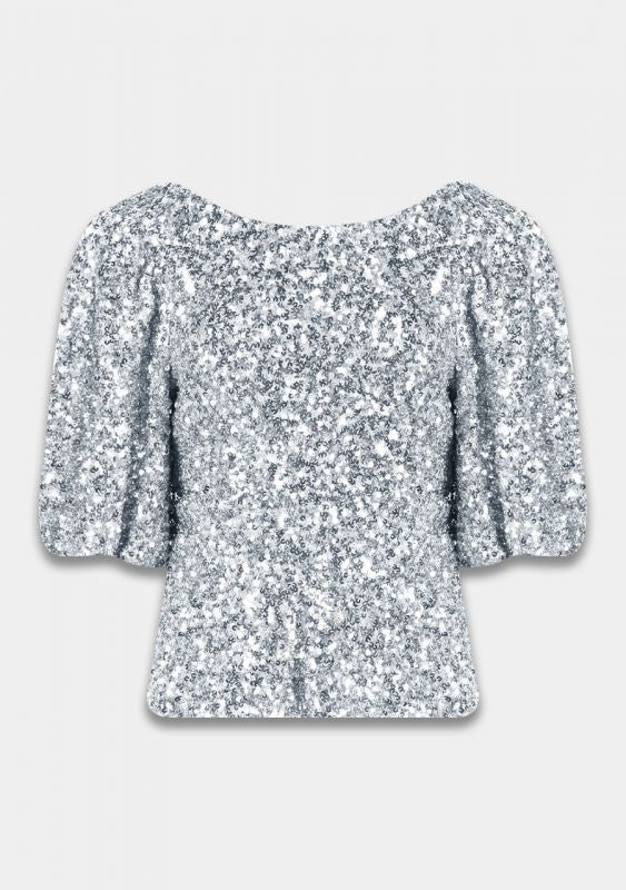 TOP MARSJA ZILVER | HARPER & YVE