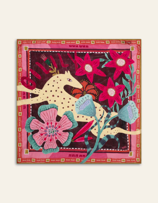 ASCHOKLAND TREASURES ZIJDEN SJAAL | OILILY