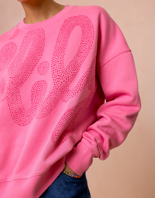 HARPER SWEATER CHATEAU ROZE | OILILY