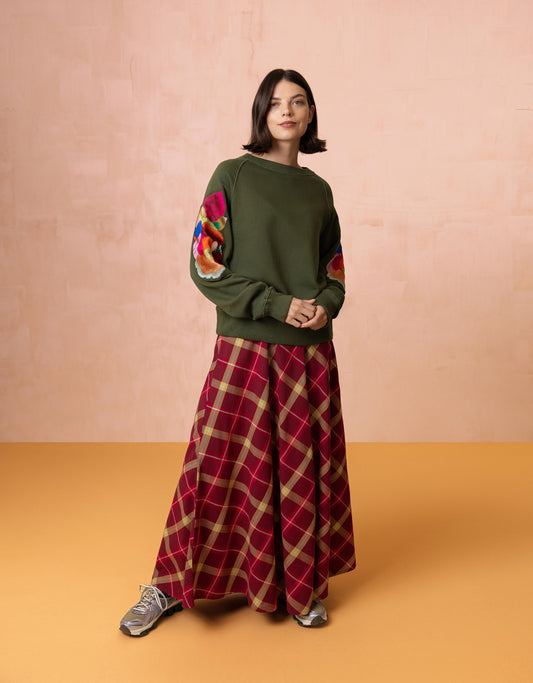 HORIZON SWEATER RIFLE GREEN | OILILY