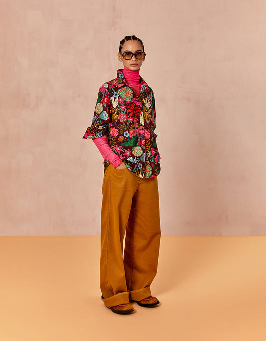 TATES TOP NEONROZE | OILILY