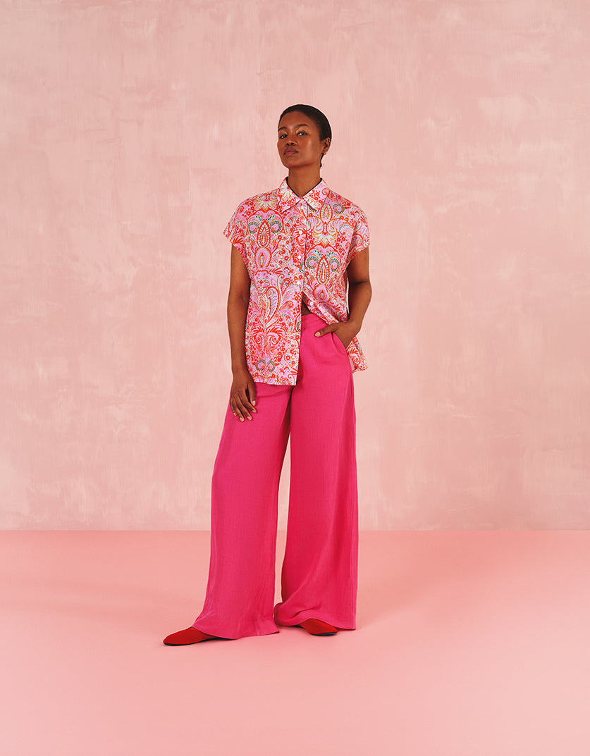 PHILO PANTS RASPBERRY SORBET | OILILY