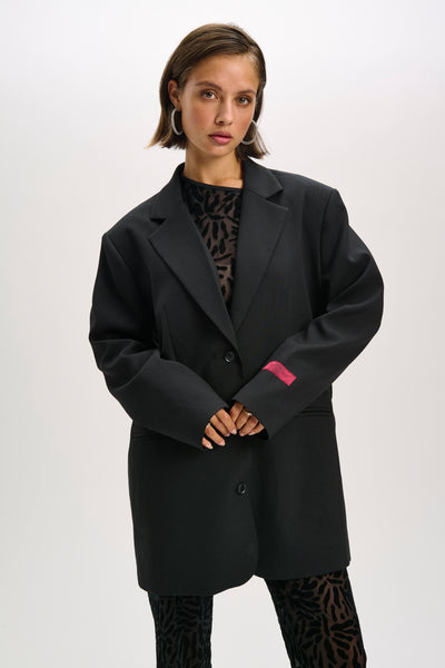 LESLIE BLAZER BLACK | REFINED DEPARTMENT