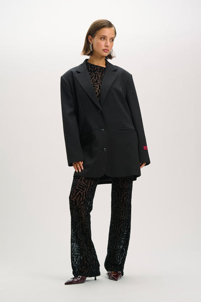 LESLIE BLAZER BLACK | REFINED DEPARTMENT