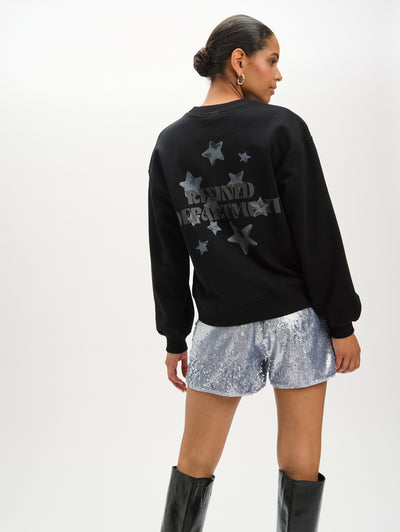 JAYNE SWEATER BLACK | REFINED DEPARTMENT