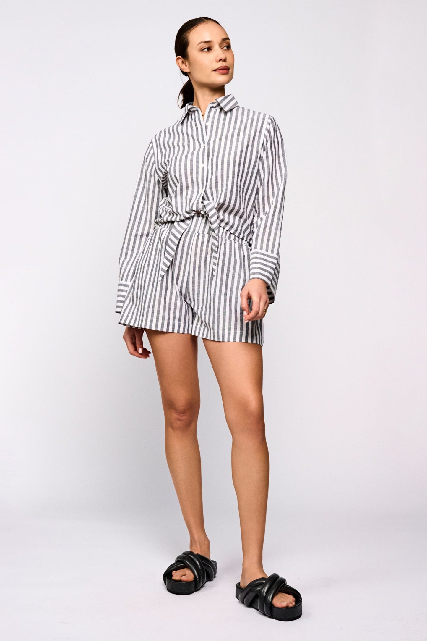 STRIPE SHORT | SPOOQ THE LABEL