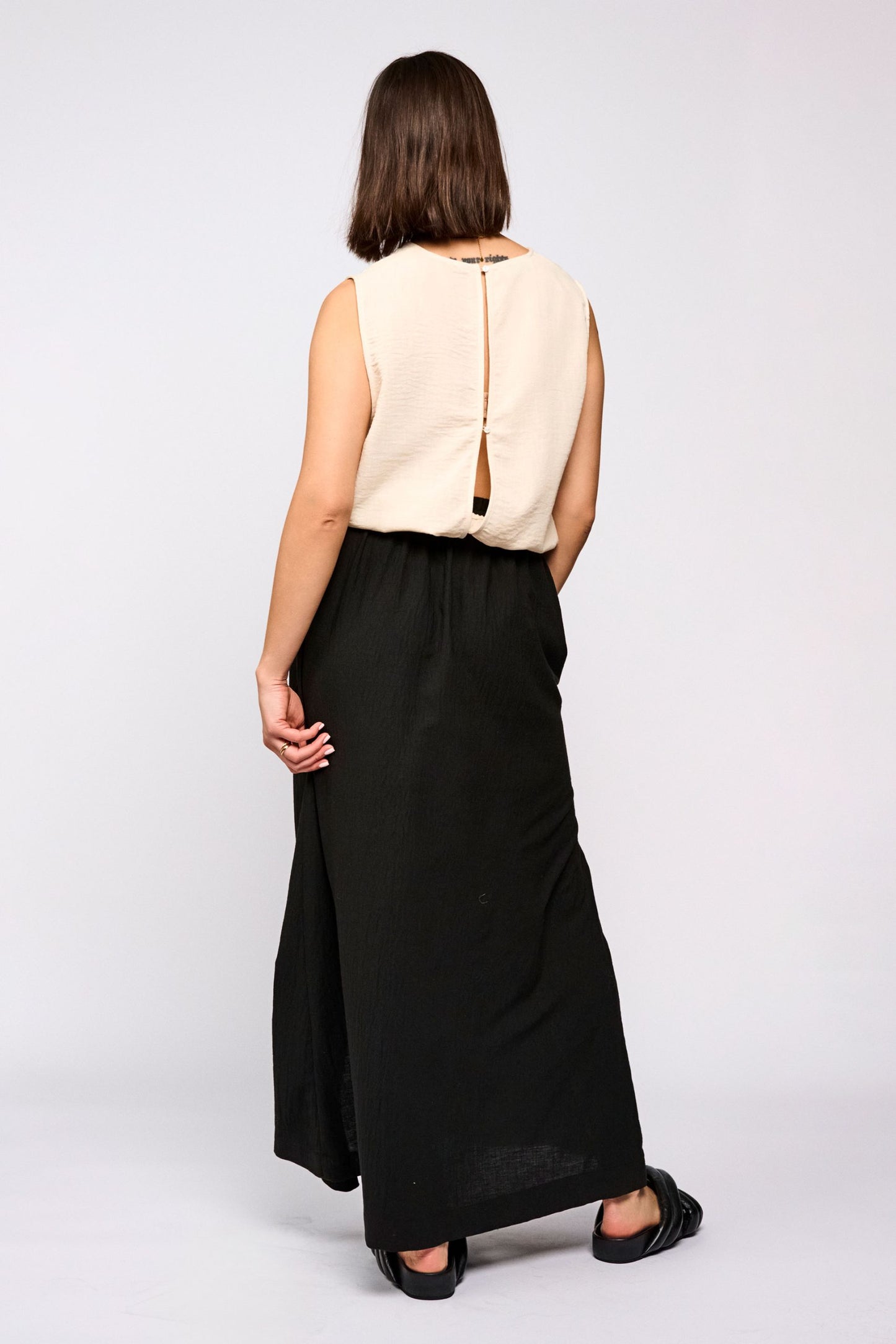 HOLLY SKIRT BLACK | SPOOQ THE LABEL