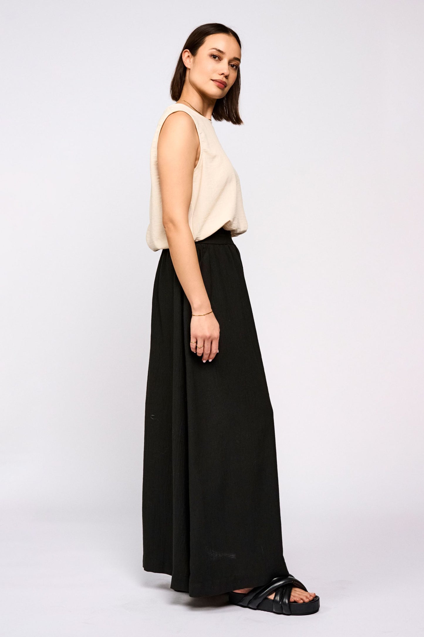 HOLLY SKIRT BLACK | SPOOQ THE LABEL