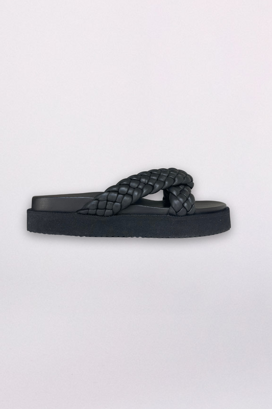 SANDAL BLACK | SPOOQ THE LABEL