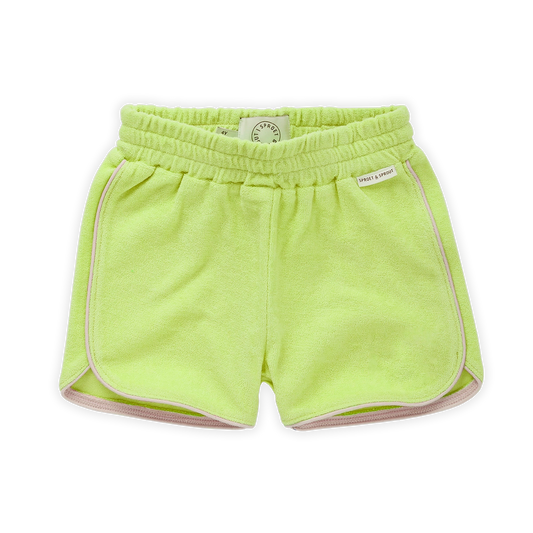 TERRY SPORT SHORTS CITRUS | SPROET & SPROUT
