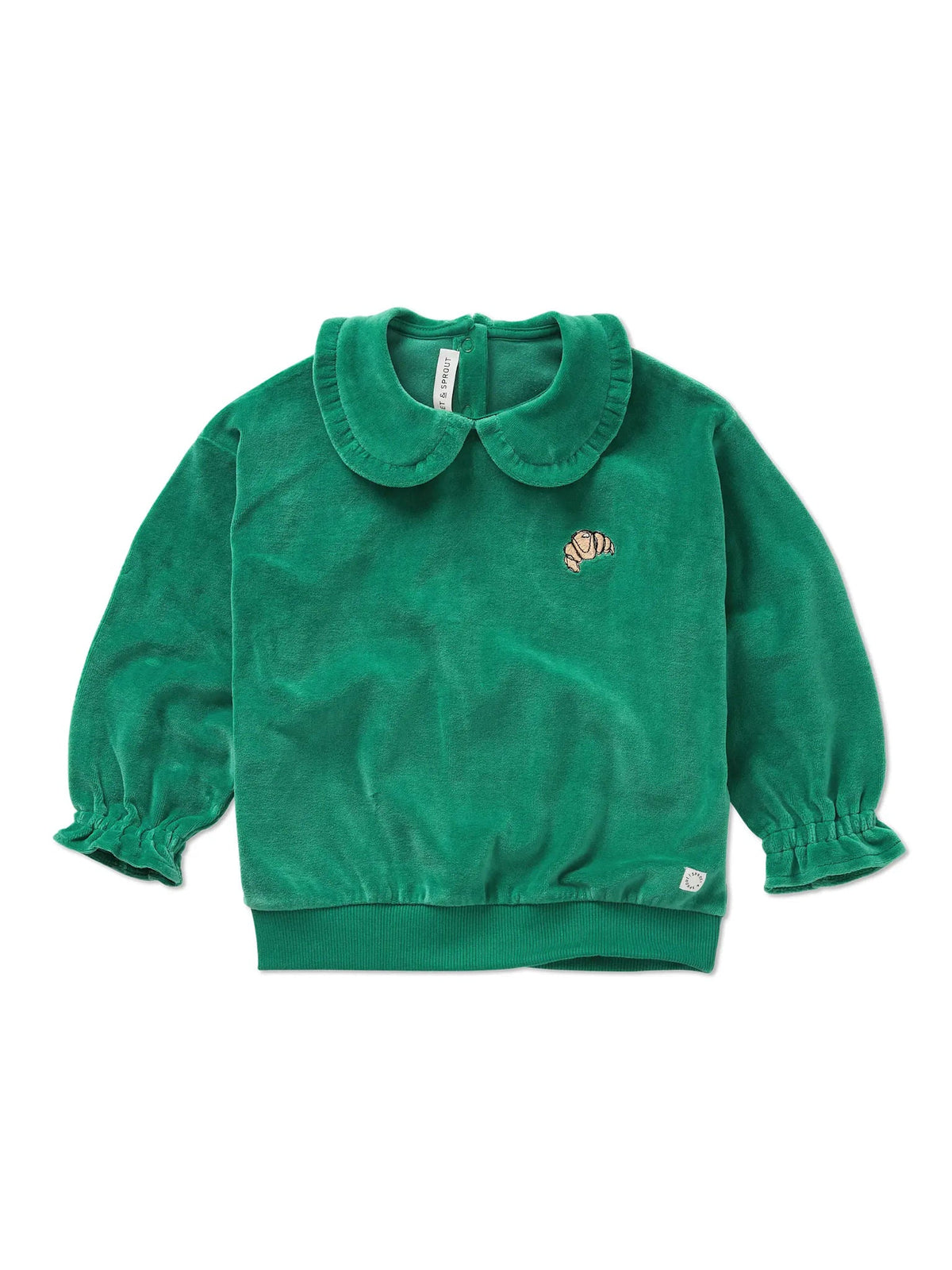 SWEATSHIRT RUFFLE COLLAR | SPROET & SPROUT
