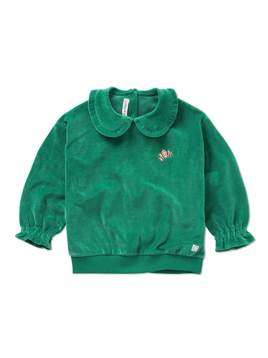 SWEATSHIRT RUFFLE COLLAR | SPROET & SPROUT