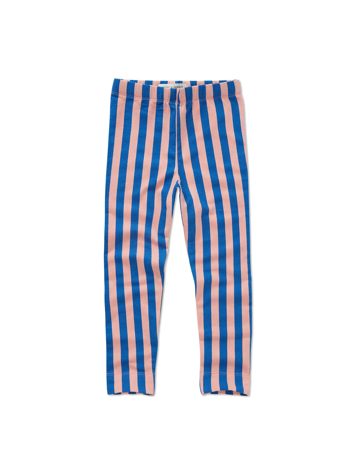 WINTER LEGGING BLUE PINK STRIPE | SPROET & SPROUT