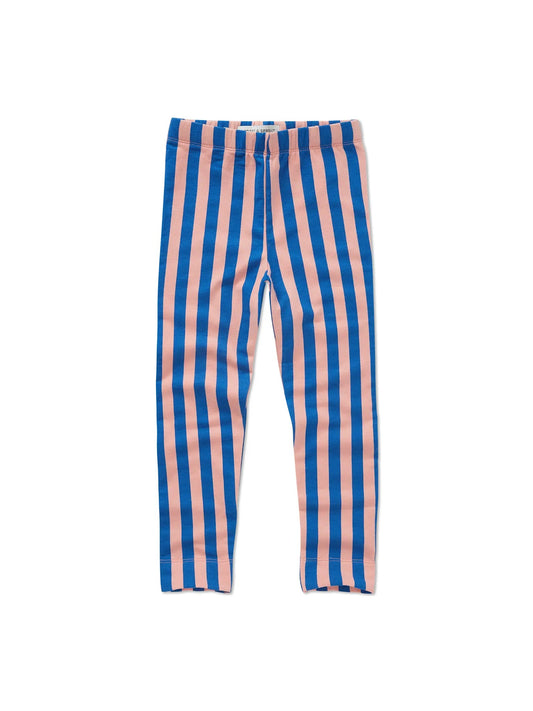WINTER LEGGING BLUE PINK STRIPE | SPROET & SPROUT