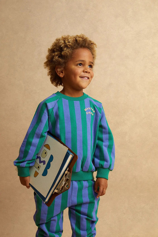 SWEATSHIRT BLOCK STRIPES | SPROET & SPROUT
