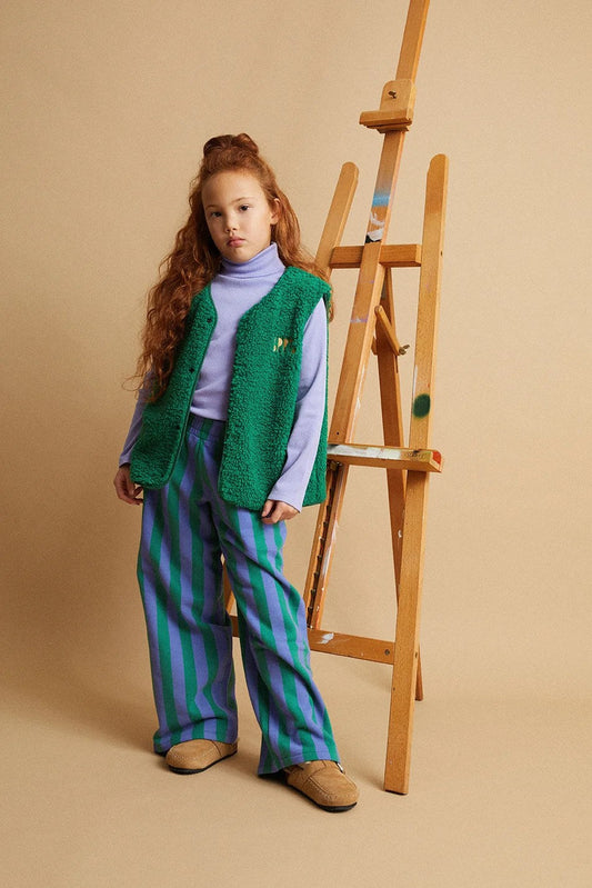 GIRLS LOOSE PANTS GREEN | SPROET & SPROUT