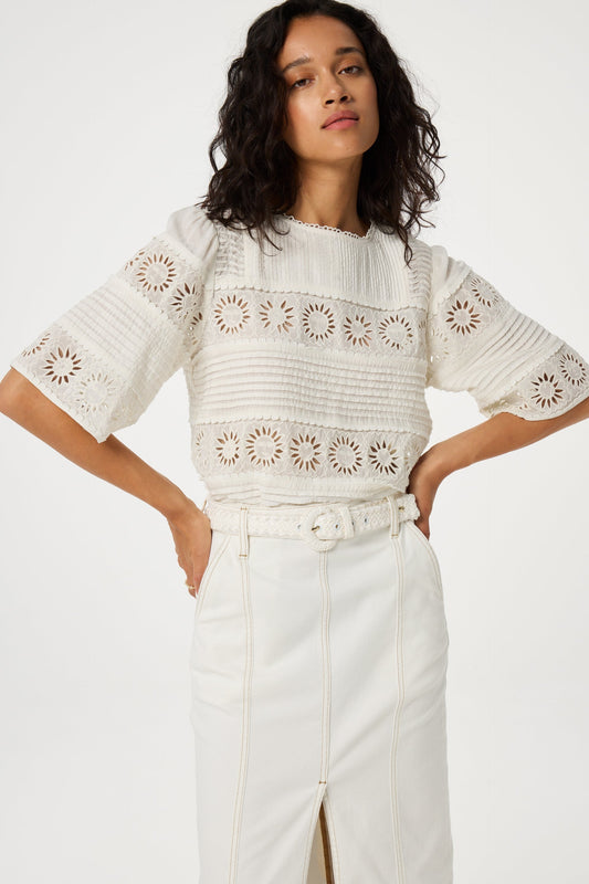 SUN TOP COSY WHITE | FABIENNE CHAPOT
