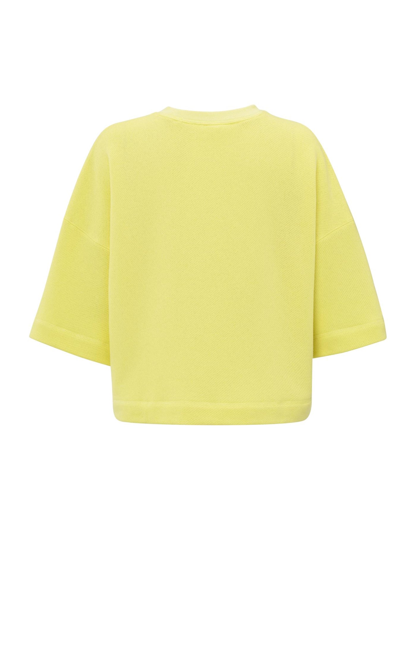 SWEATSHIRT LOSSE PASVORM LEMON GRASS YELLOW | YAYA