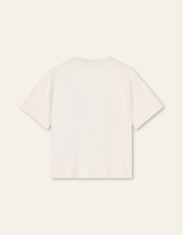 TREGULAR SHORT SLEEVES JERSEY CREW TOP TURTLE DOVE | OILILY